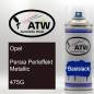 Preview: Opel, Persia Perleffekt Metallic, 475G: 400ml Sprühdose, von ATW Autoteile West.